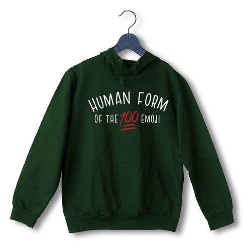 4 TV Series Human Form of the 100 Emoji UNISEX HOODIE Sweatshirts